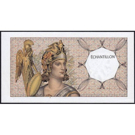 Athena à gauche - Format 100 francs DELACROIX - DIS-03-A-02 - Etat : SPL