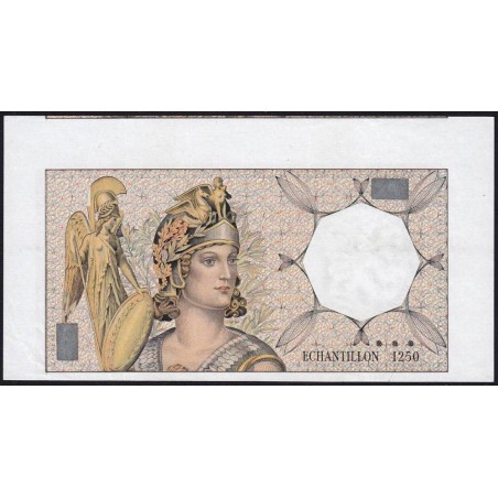 Athena à gauche - Format 200 francs MONTESQUIEU - DIS-03-E-03 variété 1 - Etat : SUP