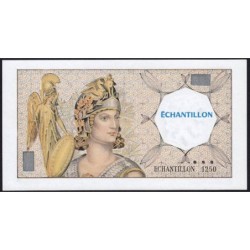 Athena à gauche - Format 100 francs DELACROIX - DIS-03-F-02 - Etat : pr.NEUF
