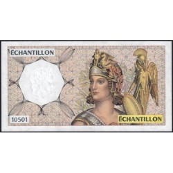 Athena à droite - Format 500 francs PASCAL - DIS-04-A-05 - Etat : SUP