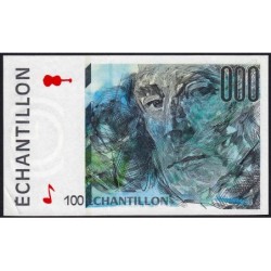 Ravel - Format 100 francs CEZANNE - DIS-05-A-02 - Etat : SUP