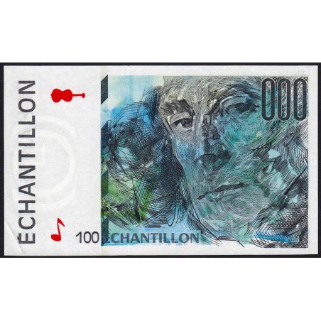 Ravel - Format 100 francs CEZANNE - DIS-05-A-02 - Etat : SUP