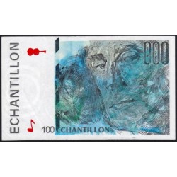 Ravel - Format 100 francs CEZANNE - DIS-05-A-02 - Etat : TTB