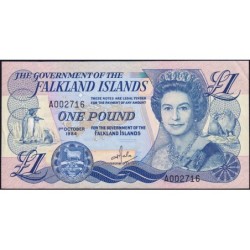 Falkland (îles) - Pick 13a - 1 pounds - Série A - 01/10/1984 - Etat : SPL