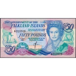 Falkland (îles) - Pick 16a - 50 pounds - Série A - 01/07/1980 - Etat : NEUF