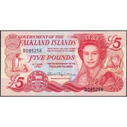 Falkland (îles) - Pick 17a - 5 pounds - Série B - 14/05/2005 - Etat : NEUF