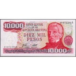 Argentine - Pick 306a_1 - 10'000 pesos - Série A - 1976 - Etat : NEUF