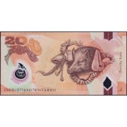 Papouasie Nouvelle-Guinée - Pick 31c - 20 kina - Série AO - 2014 - Polymère - Etat : NEUF