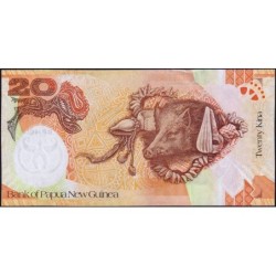 Papouasie Nouvelle-Guinée - Pick 36a - 20 kina - Sans série - 2008 - Commémoratif - Etat : pr.NEUF