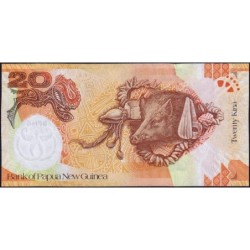 Papouasie Nouvelle-Guinée - Pick 36a - 20 kina - Sans série - 2008 - Commémoratif - Etat : pr.NEUF