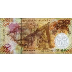 Papouasie Nouvelle-Guinée - Pick 36a - 20 kina - Sans série - 2008 - Commémoratif - Etat : pr.NEUF
