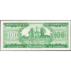 Paraguay - Pick 205_2 - 100 guaranies - Série A - 25/03/1952 (1985) - Etat : NEUF