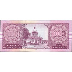 Paraguay - Pick 222a - 1'000 guaranies - Série B - 2004 - Etat : NEUF