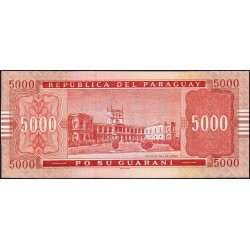 Paraguay - Pick 223a - 5'000 guaranies - Série D - 2005 - Etat : NEUF