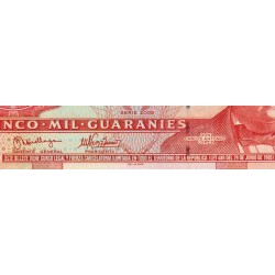 Paraguay - Pick 223a - 5'000 guaranies - Série D - 2005 - Etat : NEUF