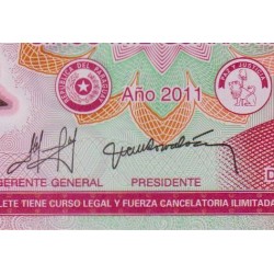 Paraguay - Pick 234a - 5'000 guaranies - Série G - 2011 - Polymère - Etat : NEUF