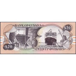 Guyana - Pick 30d - 20 dollars - Série B/66 - 2004 - Etat : NEUF