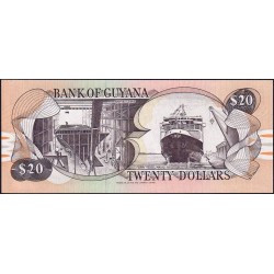 Guyana - Pick 30d - 20 dollars - Série B/70 - 2004 - Etat : NEUF