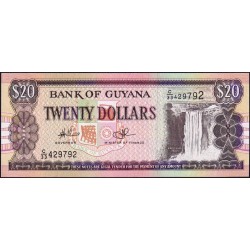Guyana - Pick 30e_1 - 20 dollars - Série C/33 - 2006 - Etat : NEUF