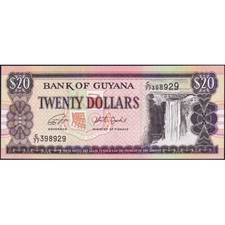 Guyana - Pick 30g - 20 dollars - Série C/77 - 2018 - Etat : NEUF