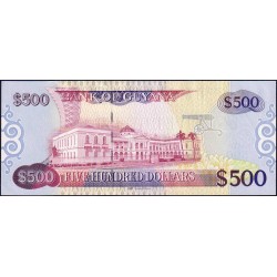 Guyana - Pick 37_1 - 500 dollars - Série AJ - 2011 - Etat : NEUF