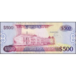 Guyana - Pick 37_2 - 500 dollars - Série AT - 2018 - Etat : NEUF