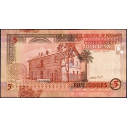 Jordanie - Pick 35a - 5 dinars - 2002 - Etat : pr.NEUF