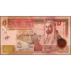 Jordanie - Pick 35h - 5 dinars - 2018 - Etat : NEUF