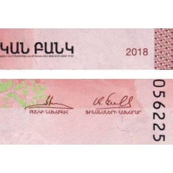 Arménie - Pick 63a - 5'000 dram - Série ԳԱ - 2018 - Etat : NEUF