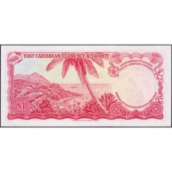 Etats de l'Est des Caraïbes - Pick 13g - 1 dollar - Série B83 - 1974 - Etat : NEUF