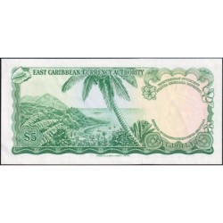 Etats de l'Est des Caraïbes - Pick 14h_2 - 5 dollars - Série D11 - 1974 - Etat : SPL