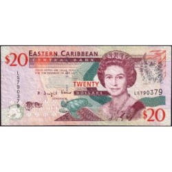 Etats de l'Est des Caraïbes - Pick 49 - 20 dollars - Série LS - 2008 - Etat : TB-