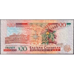 Etats de l'Est des Caraïbes - Pick 49 - 20 dollars - Série LS - 2008 - Etat : TB-