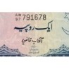 Pakistan - Pick 9A_3 - 1 rupee - Série AW/97 - 1972 - Etat : TTB