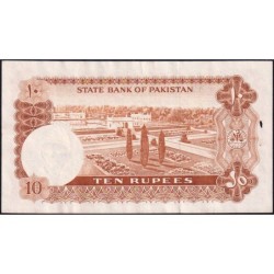 Pakistan - Pick 16b - 10 rupees - Série CW - 1971 - Etat : TTB