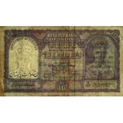 Pakistan - Pick 3 - 10 rupees - Série H/90 - 1948 - Etat : TB+