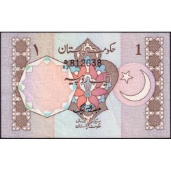 Pakistan - Pick 26a - 1 rupee - Série S/83 - 1982 - Etat : TTB+