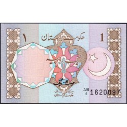 Pakistan - Pick 27b - 1 rupee - Série AB/4 - 1984 - Etat : NEUF