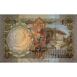 Pakistan - Pick 27b - 1 rupee - Série AB/4 - 1984 - Etat : NEUF