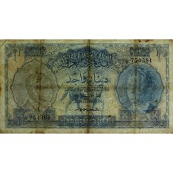 Irak - Pick 48 - 1 dinar - Série 1/A - 1947 (1959) - Etat : TB