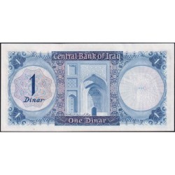 Irak - Pick 58_2 - 1 dinar - Série 124 - 1971 - Etat : NEUF