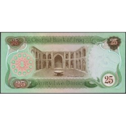 Irak - Pick 66b - 25 dinars - Série 37 - 1980 - Etat : pr.NEUF