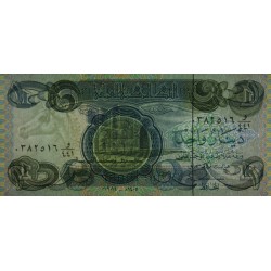 Irak - Pick 69a_3 - 1 dinar - Série 441 - 1984 - Etat : NEUF