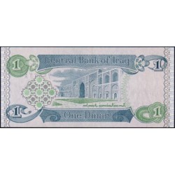 Irak - Pick 79 - 1 dinar - Série 27 - 1992 - Etat : NEUF
