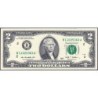 Etats Unis - Pick 530A - 2 dollars - Série B A - 2009 - New York - Etat : TTB+