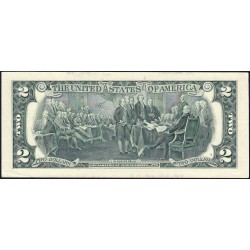 Etats Unis - Pick 530A - 2 dollars - Série B A - 2009 - New York - Etat : TTB+