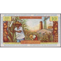 Antilles Françaises - Pick 8b - 10 francs - Série Y.7 - 1966 - Etat : pr.NEUF
