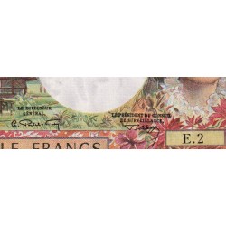 Tahiti - Papeete - Pick 27a - 1'000 francs - Série E.2 - 1971 - Etat : NEUF