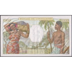 Nouvelle-Calédonie - Nouméa - Pick 43d - 1'000 francs - Série D.83 - 1963 - Etat : SUP+