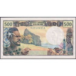 Nouvelle-Calédonie - Nouméa - Pick 60a - 500 francs - Série D.1 - 1970 - Etat : NEUF